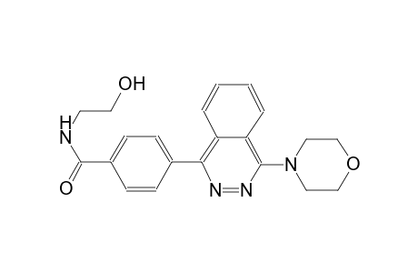 benzamide, N-(2-hydroxyethyl)-4-[4-(4-morpholinyl)-1-phthalazinyl]-
