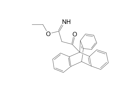 Ethyl 3-oxo-3-(pentacyclo[6.6.6.0(2,7).0(9,14).0(15,20)]icosa-2,4,6,9,11,13,15,17,19-nonaen-1-yl)propanimidate