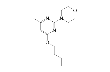 4-(4-butoxy-6-methyl-2-pyrimidinyl)morpholine
