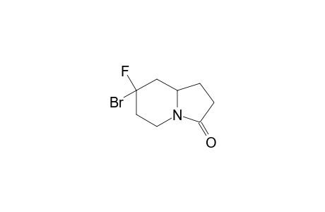 7-bromo-7-fluoro-indolizidin-3-one