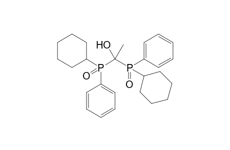 1,1-Bis(cyclohexylphenylphosphinyl)ethanol