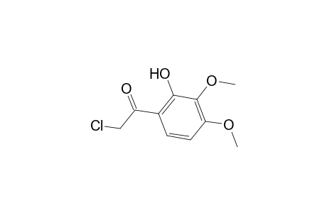 2-Chloranyl-1-(3,4-dimethoxy-2-oxidanyl-phenyl)ethanone