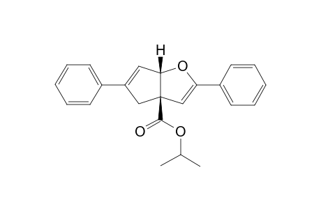 (3aR,6aS)-isopropyl 2,5-diphenyl-4,6a-dihydro-3aH-cyclopenta[b]furan-3a-carboxylate
