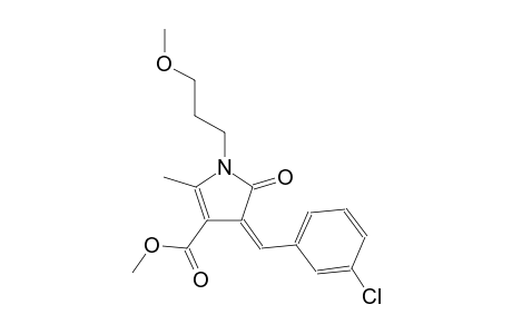 1H-pyrrole-3-carboxylic acid, 4-[(3-chlorophenyl)methylene]-4,5-dihydro-1-(3-methoxypropyl)-2-methyl-5-oxo-, methyl ester, (4Z)-