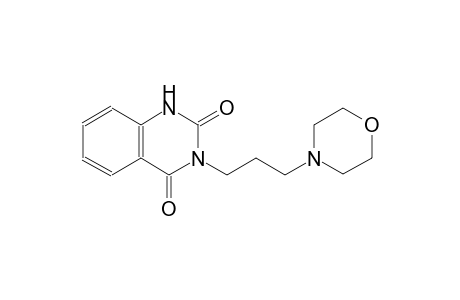 2,4(1H,3H)-quinazolinedione, 3-[3-(4-morpholinyl)propyl]-
