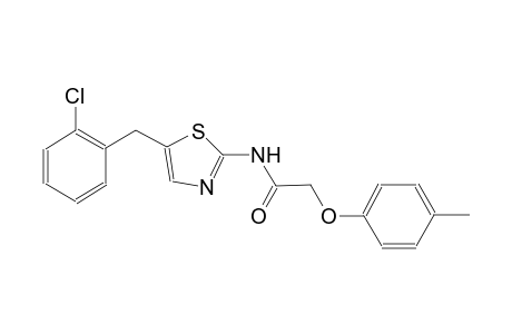 acetamide, N-[5-[(2-chlorophenyl)methyl]-2-thiazolyl]-2-(4-methylphenoxy)-