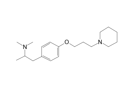 N,N-Dimethyl-1-(4-[3-(1-piperidinyl)propoxy]phenyl)-2-propanamine