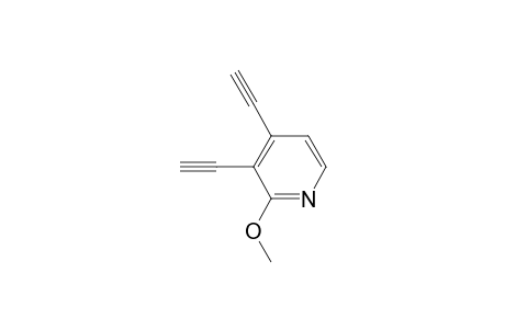 Pyridine, 3,4-diethynyl-2-methoxy-