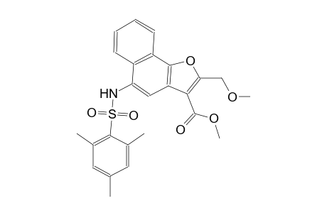 naphtho[1,2-b]furan-3-carboxylic acid, 2-(methoxymethyl)-5-[[(2,4,6-trimethylphenyl)sulfonyl]amino]-, methyl ester
