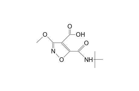 4-Isoxazolecarboxylic acid, 5-[[(1,1-dimethylethyl)amino]carbonyl]-3-methoxy-