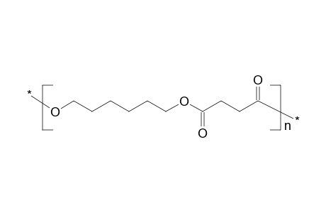 Poly(hexamethylene succinate), polyester-6,4, poly(oxysuccinyloxyhexamethylene)