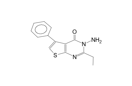 3-phenyl-5-amino-6-ethyl-4,5-dihydrothieno[2,3-d]pyrimidin-4-one