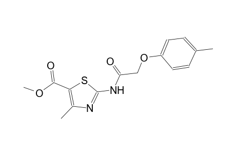 5-thiazolecarboxylic acid, 4-methyl-2-[[(4-methylphenoxy)acetyl]amino]-, methyl ester