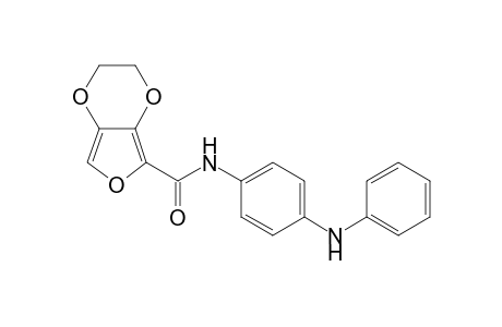 Furo[3,4-b][1,4]dioxin-5-carboxamide, 2,3-dihydro-N-[4-(phenylamino)phenyl]-