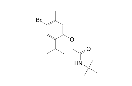 2-(4-bromo-2-isopropyl-5-methylphenoxy)-N-(tert-butyl)acetamide