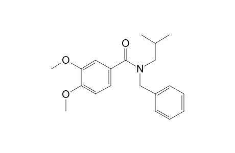 Benzamide, 3,4-dimethoxy-N-benzyl-N-isobutyl-