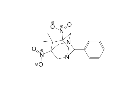 6,6-dimethyl-5,7-dinitro-2-phenyl-1,3-diazatricyclo[3.3.1.1~3,7~]decane