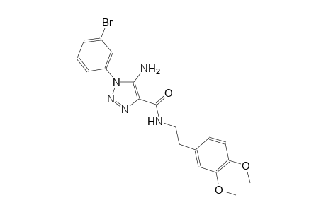 1H-1,2,3-triazole-4-carboxamide, 5-amino-1-(3-bromophenyl)-N-[2-(3,4-dimethoxyphenyl)ethyl]-