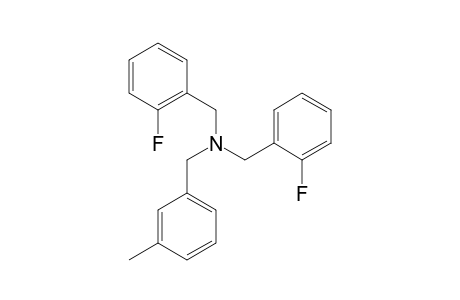 N,N-Bis(2-fluorobenzyl)-N-(3-methylbenzyl)amine