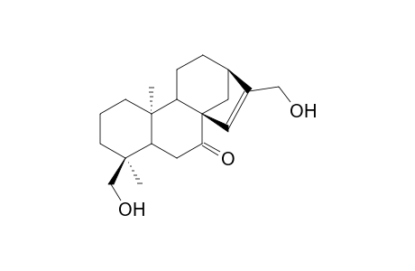 (ent)-17,18-Dihydroxy-Kaur-15-en-7-one