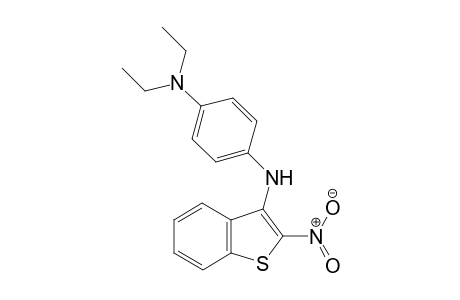 N1,N1-diethyl-N4-(2-nitrobenzo[b]thiophen-3-yl)benzene-1,4-diamine