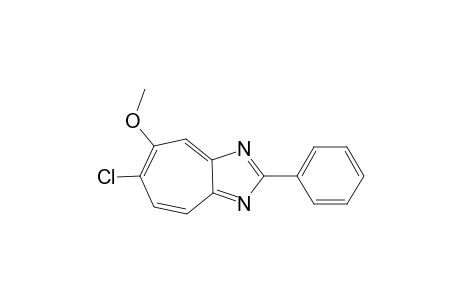 2-PHENYL-5-METHOXY-6-CHLORO-1,3-DIAZAZULENE