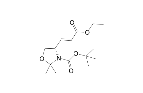 (4S)-4-[(E)-3-ethoxy-3-keto-prop-1-enyl]-2,2-dimethyl-oxazolidine-3-carboxylic acid tert-butyl ester