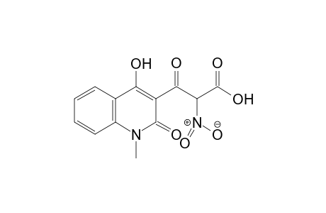 3-(4-Hydroxy-1-methyl-2-oxo-1,2-dihydroquinolin-3-yl)-2-nitro-3-oxopropanoic acid
