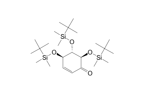 (4R,5S,6R)-4,5,6-tris[[tert-butyl(dimethyl)silyl]oxy]-1-cyclohex-2-enone