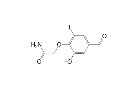2-(4-formyl-2-iodo-6-methoxyphenoxy)acetamide