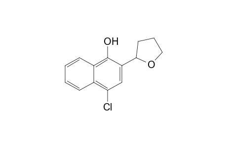 2-(1-Hydroxy-4-chloro-2-naphthyl)tetrahydrofuran