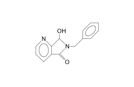 6-Benzyl-6,7-dihydro-7-hydroxy-pyrrolo(3,4-B)pyridin-5-one