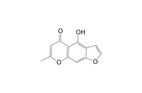 5H-Furo[3,2-g][1]benzopyran-5-one, 4-hydroxy-7-methyl-