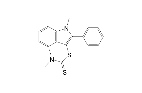 1-methyl-2-phenyl-1H-indol-3-yl-dimethylamino-dithioformate