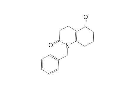 1-(Phenylmethyl)-4,6,7,8-tetrahydro-3H-quinoline-2,5-dione