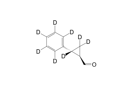 (1R,2R)-trans-2-(Pentadeuteriophenyl)-2,3,3-trideuterio-cyclopropane-1-carboxaldehyde