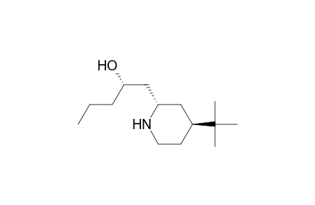 2-Piperidineethanol, 4-(1,1-dimethylethyl)-.alpha.-propyl-, [2.alpha.(R*),4.beta.]-(.+-.)-