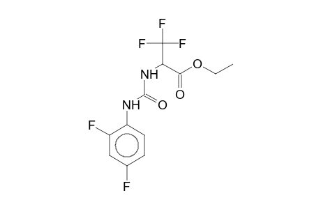 Ethyl 2-[3-(2,4-difluorophenyl)ureido]-3,3,3-trifluoropropionate