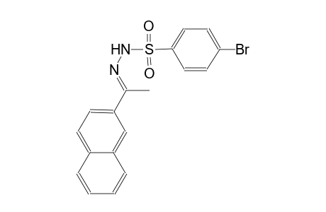 4-bromo-N'-[(E)-1-(2-naphthyl)ethylidene]benzenesulfonohydrazide