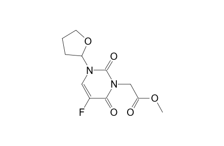 3-Methoxycarbonylmethyl-1-(tetrahydro-2-furanyl)-5-fluorouracil