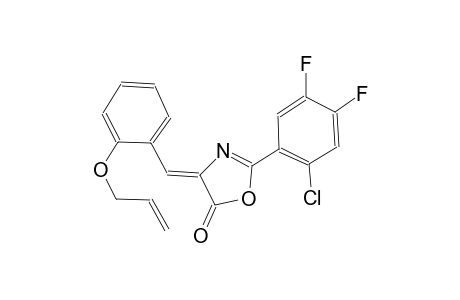 (4Z)-4-[2-(allyloxy)benzylidene]-2-(2-chloro-4,5-difluorophenyl)-1,3-oxazol-5(4H)-one