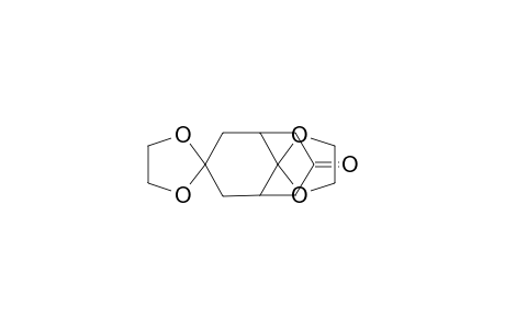 Dispiro[1,3-dioxolane-2,3'-bicyclo[3.3.1]nonane-9',2''-[1,3]dioxolan]-7-one