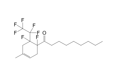 1-[1,6-bis(fluoranyl)-4-methyl-6-[1,1,2,2,2-pentakis(fluoranyl)ethyl]cyclohex-3-en-1-yl]nonan-1-one