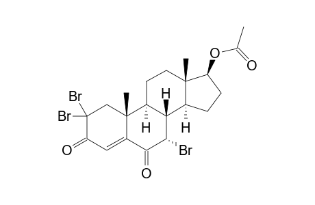 2,2,7-ALPHA-TRIBROMO-17-BETA-ACETOXYANDROST-4-EN-3,6-DIONE