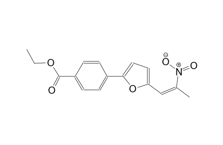 benzoic acid, 4-[5-[(1Z)-2-nitro-1-propenyl]-2-furanyl]-, ethyl ester