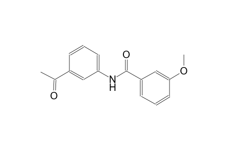 N-(3-acetylphenyl)-3-methoxybenzamide