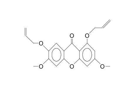 1,7-Bis(allyloxy)-3,6-dimethoxy-xanthone