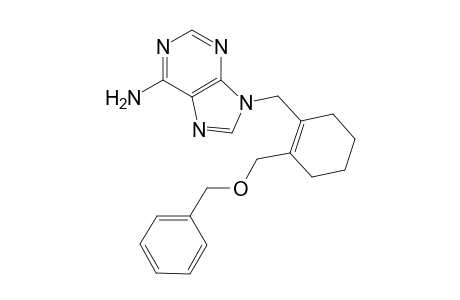 9-{2-[(1-Benzyloxymethyl)cyclohex-1-en-1-yl]methyl}adenine