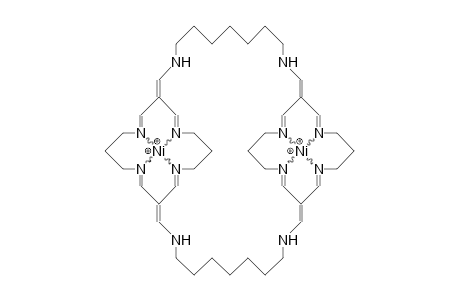 Heptamethylene-bridged-dinickel complex