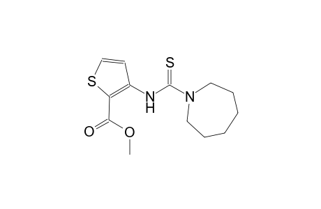 2-thiophenecarboxylic acid, 3-[[(hexahydro-1H-azepin-1-yl)carbonothioyl]amino]-, methyl ester